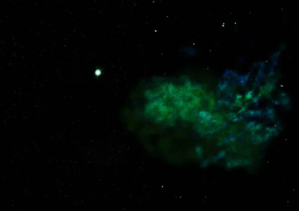 Ένα Αστρικό Πεδίο Στο Διάστημα Ένα Νεφέλωμα Και Μια Συμφόρηση — Φωτογραφία Αρχείου