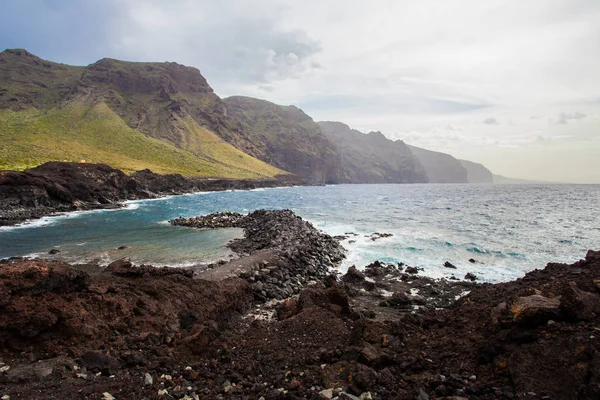 Hiking on Tenerife - Known for its unique nature and contrasting — Stock Photo, Image