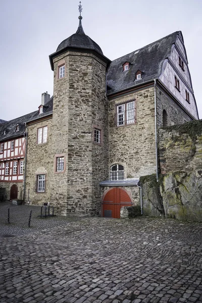 Старе місто німецькому місті Idstein — стокове фото