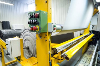 Tekstil ve köpükler için laminating makinesi