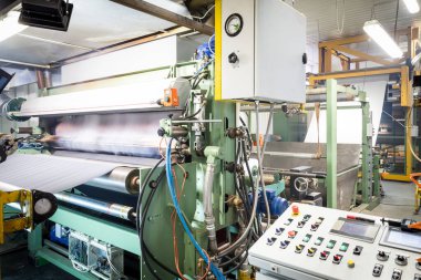 Tekstil ve köpükler için laminating makinesi