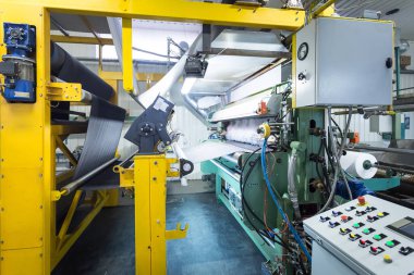 Tekstil ve köpükler için laminating makinesi