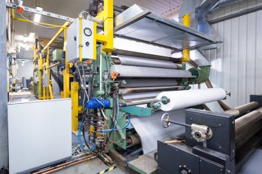 Tekstil ve köpükler için laminating makinesi