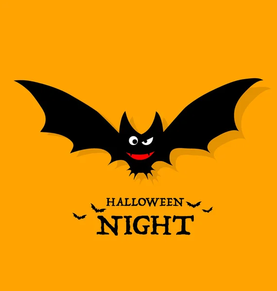 Joyeux fond de design Halloween. Illustration vectorielle . — Image vectorielle