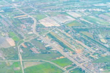 Bulanıklık havadan görünümü .