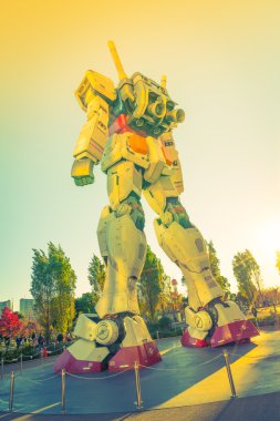 Boyutu Gundam performansları dışında Divercity Tokyo Plaza, Oda tam