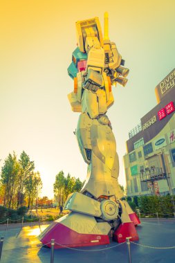 Boyutu Gundam performansları dışında Divercity Tokyo Plaza, Oda tam