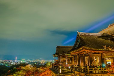 lazer ışık Fuarı'nda Kiyomizu-dera t güzel mimari