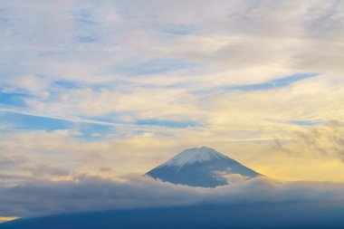 Fuji Dağı'nın günbatımı, Japonya