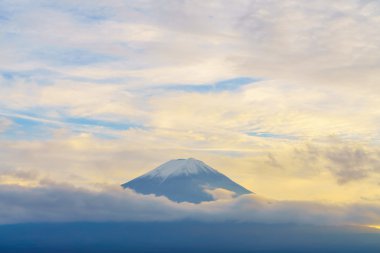 Fuji Dağı'nın günbatımı, Japonya