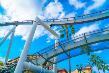 Osaka, Japonya - 1 Aralık 2015: Universal Studios Japonya (Usj). 