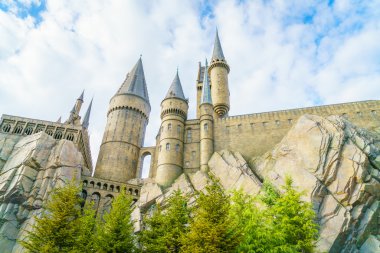 Osaka, Japonya - 1 Aralık 2015: Universal Studios Japonya (Usj). 