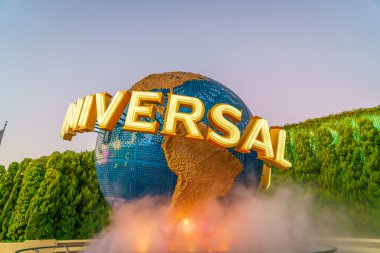 Osaka, Japonya - 1 Aralık 2015: Universal Studios Japonya (Usj). 