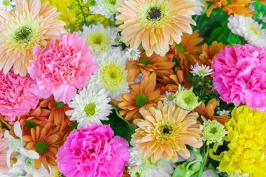 Sevgililer ve düğün sahne güzel çiçekler