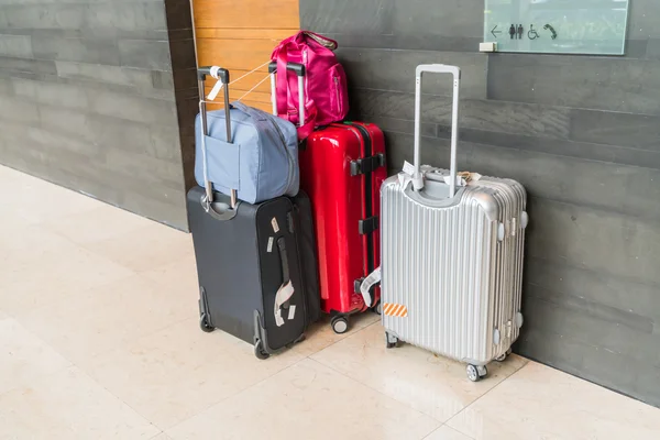 Suitcases and travel bag . — Stock Photo, Image