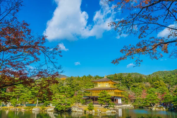 Kinkakuji Tapınağı "Altın köşk" Kyoto, Japonya — Stok fotoğraf