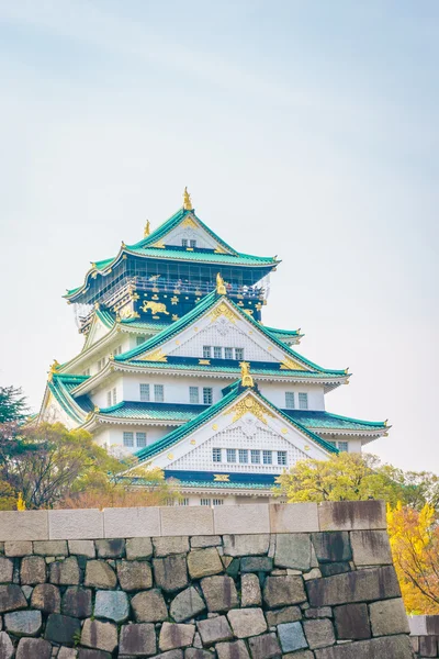 stock image Osaka castle in Osaka Japan