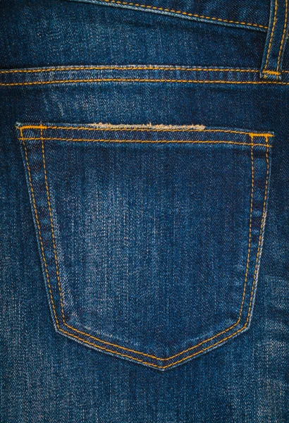 Синій фон текстури джинсів  . — стокове фото