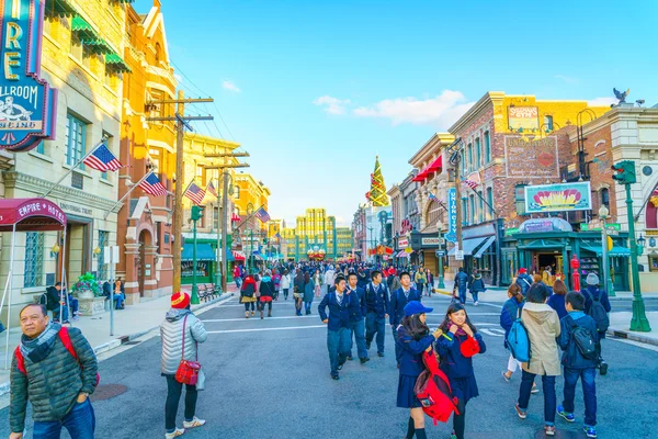 Osaka, Japonia - 1 grudnia 2015: Universal Studios Japan (Usj). — Zdjęcie stockowe