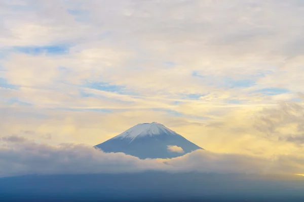 Zachód słońca Fudżi, Japonia — Zdjęcie stockowe