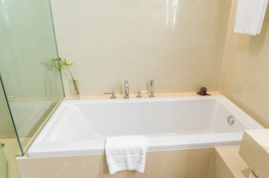 modern ev banyo iç .