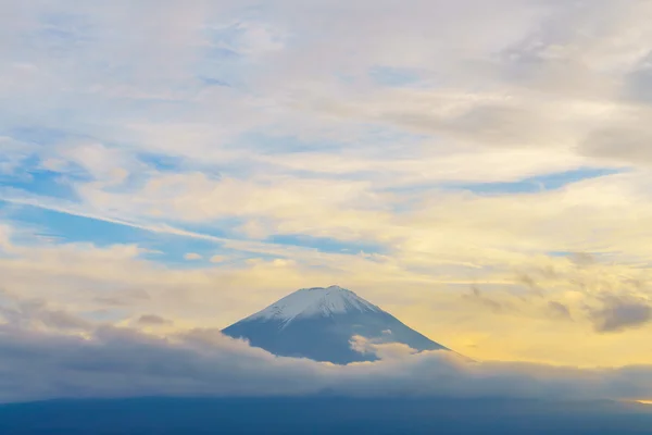 Coucher de soleil sur le Mont Fuji, Japon — Photo