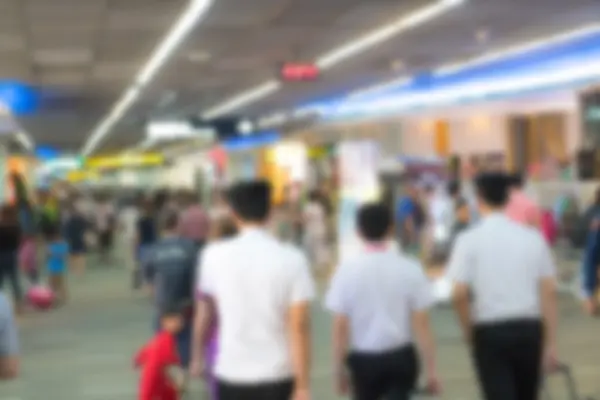 Abstract blur passenger in the airport — Stock Photo, Image