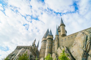 Osaka, Japonya - 1 Aralık 2015: Universal Studios Japonya (Usj). 