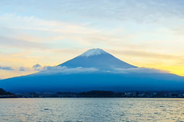 Naplemente a Fudzsi, Japán — Stock Fotó