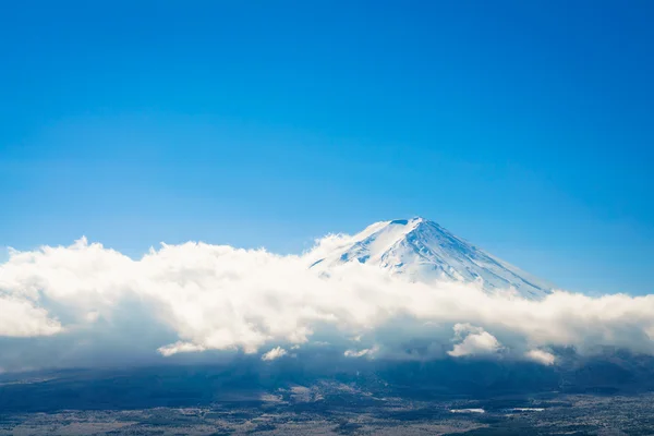 Dağ Fuji ile mavi gök, Japonya — Stok fotoğraf