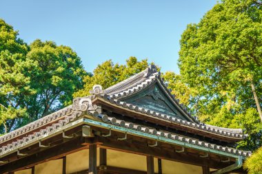 Tokyo, Japonya 'daki güzel imparatorluk sarayı.