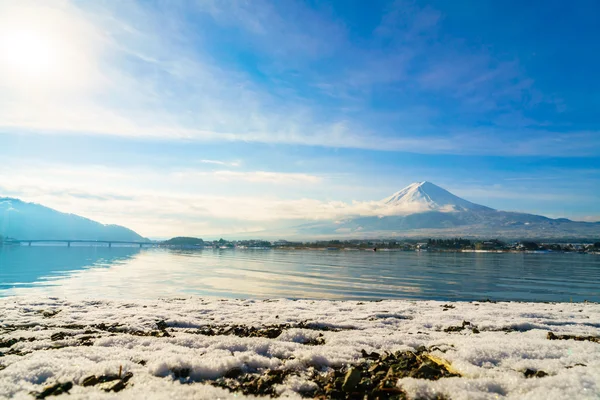 Fuji Dağı ve Gölü kawaguchi, Japonya