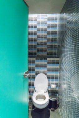 Bulanıklık erkek tuvalet .