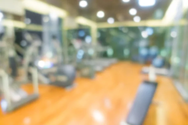 Abstrato borrão Fitness center com equipamentos de treinamento  . — Fotografia de Stock