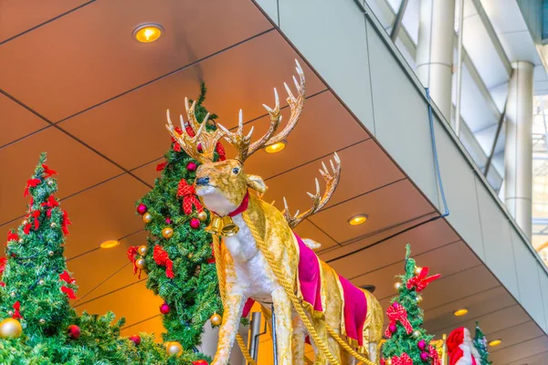 Decoraciones Navideñas Fondo Navidad —  Fotos de Stock