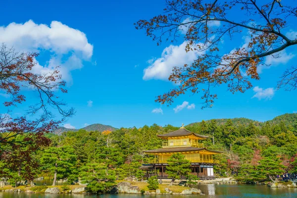 Kinkakuji Tapınağı "Altın köşk" Kyoto, Japonya — Stok fotoğraf