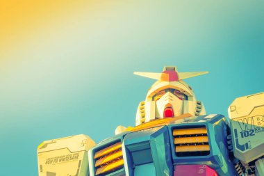 Boyutu Gundam performansları dışında Divercity Tokyo Plaza, Oda tam