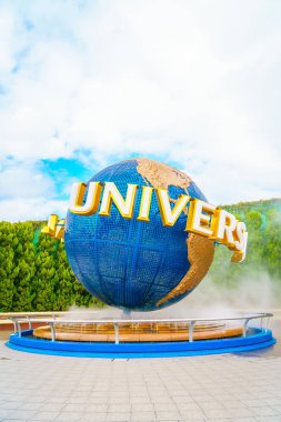 Osaka, Japonya - 1 Aralık 2015: Universal Studios Japonya (Usj). 