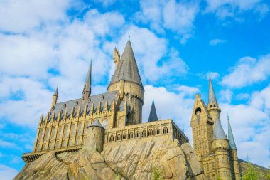 Osaka, Japonya - 1 Aralık 2015: Universal Studios Japonya (Usj). 