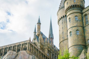 Osaka, Japonya - 1 Aralık 2015: Universal Studios Japonya (Usj). 