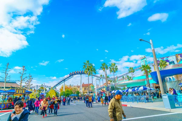 OSAKA, JAPÓN - 1 de diciembre de 2015: Universal Studios Japan (USJ ). — Foto de Stock