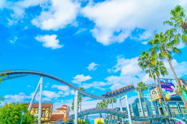 Osaka, japan - 1. Dezember 2015: universal studios japan (usj). — Stockfoto