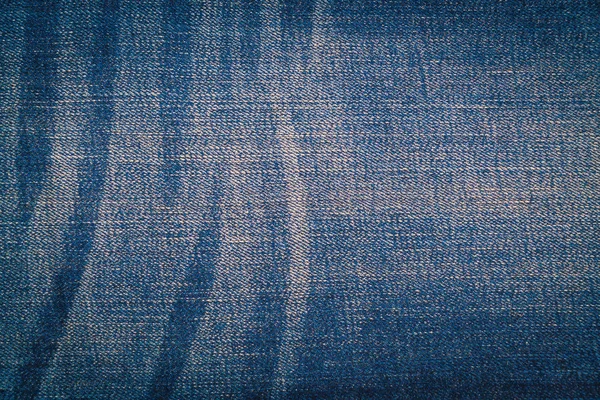 Modré džíny textura pozadí . — Stock fotografie