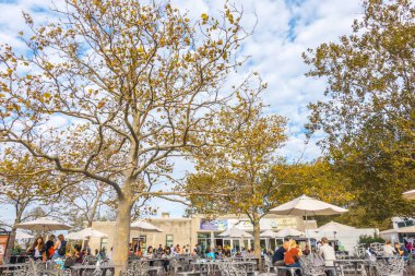 New York City - 18 Ekim 2016: Fodd park yakınlarında Libe heykeli