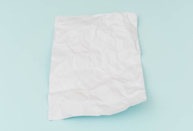 Buruşuk kağıt afiş poster, broşür mockup, A4, bize-mektup, üzerinde 