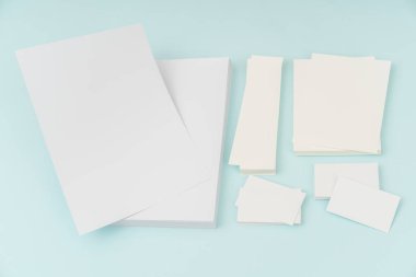Boş afiş poster, broşür mockup, A4, bize-mektup, iş ile