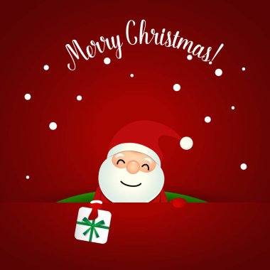 Noel ağacı Noel tebrik kartı. vektör çizim