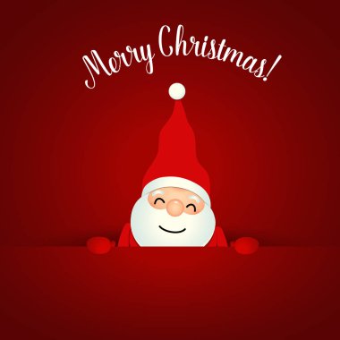 Noel ağacı Noel tebrik kartı. vektör çizim