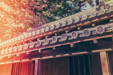 Tokyo, Japonya (Filtered pro görüntü güzel İmparatorluk Sarayı