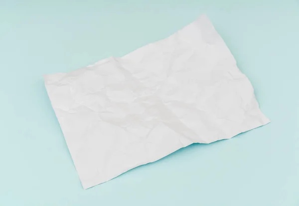 Affiche de dépliant en papier froissé, maquette de brochure, A4, US-Letter, sur — Photo